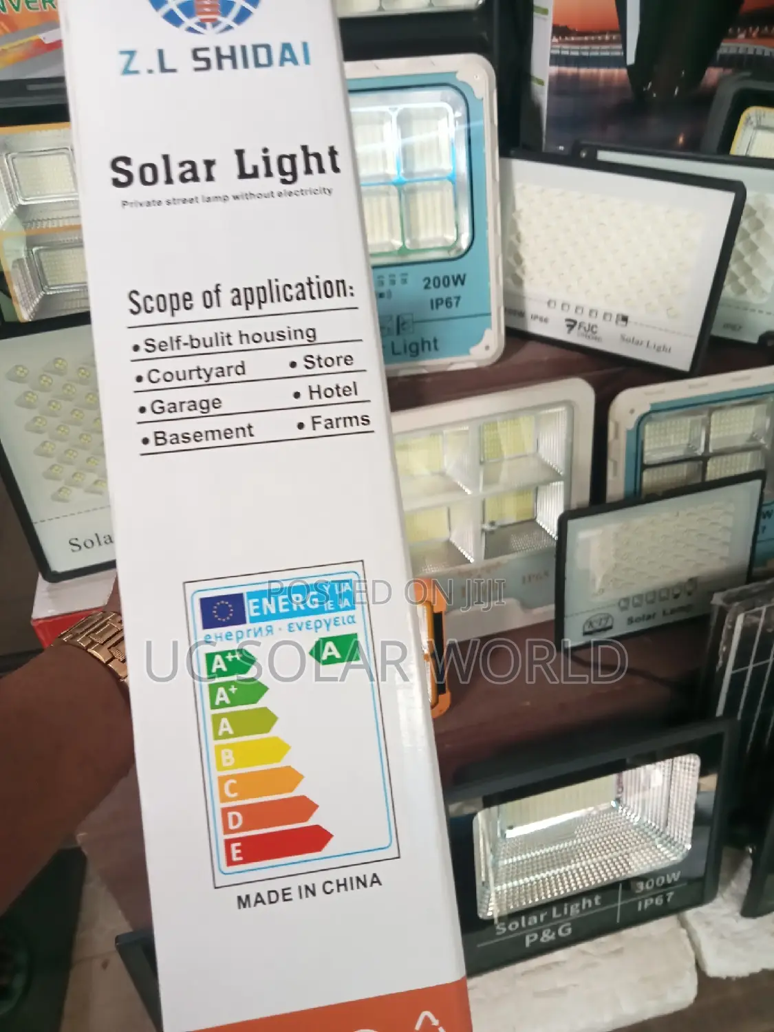 Solar Energy Flood Street Light
