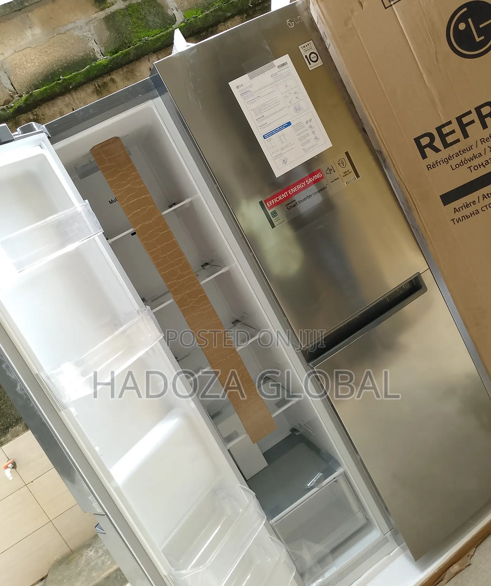 Latest LG Brand New Side by Side Refrigerator 625L