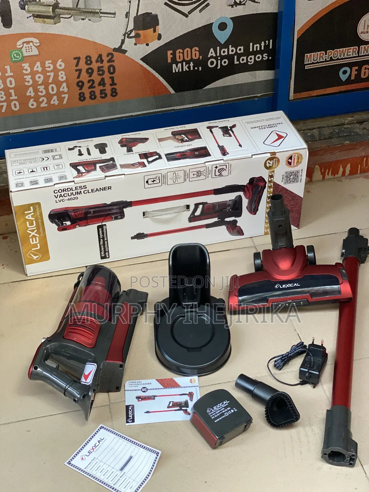 Durable Lexical Cordless Vacuum Cleaner
