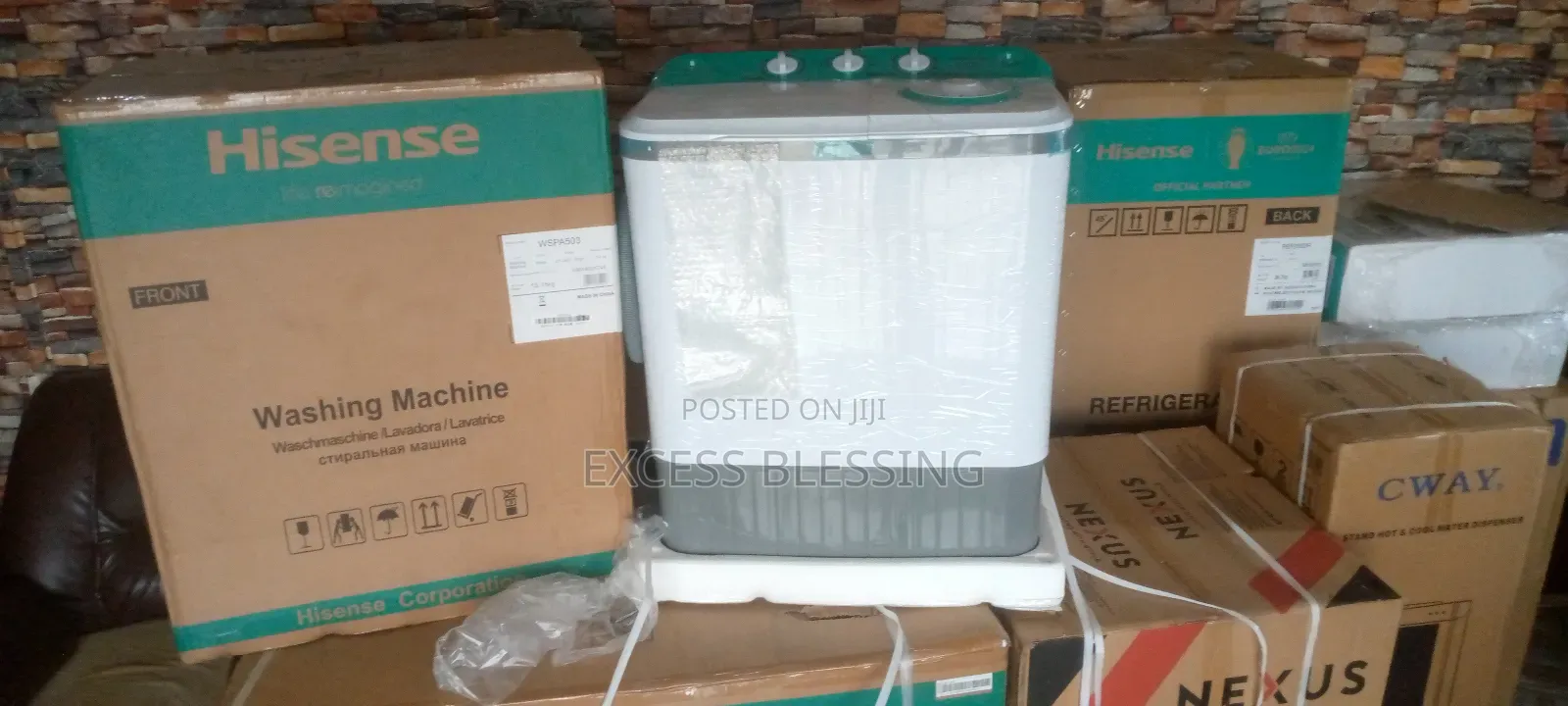 5kg Top Load Hisense Washing Machine Twin-tub-wspa503