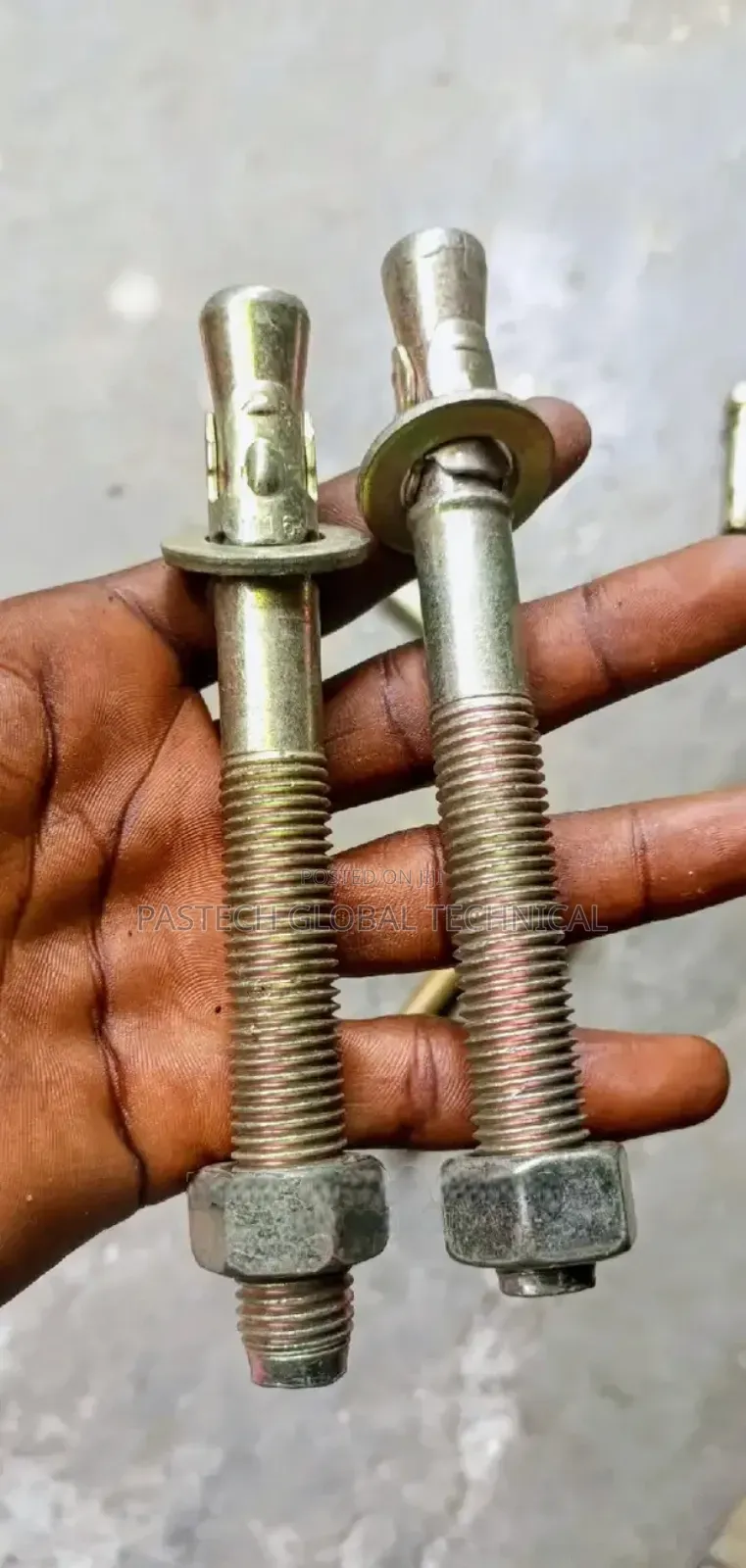 16mm X 100 (4") Hilti Bolts ( Anchor Bolts )