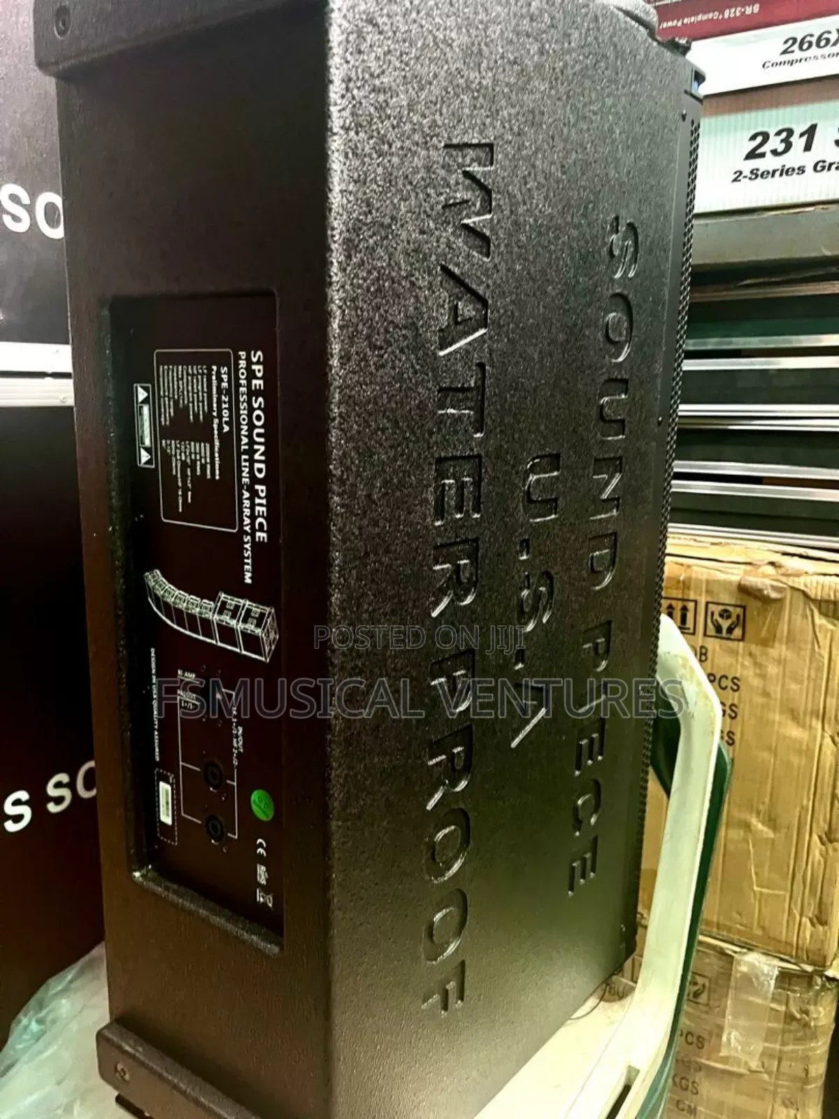 SOUNDPIECE USA SPE-210LA 12" Water Proof Line Array System