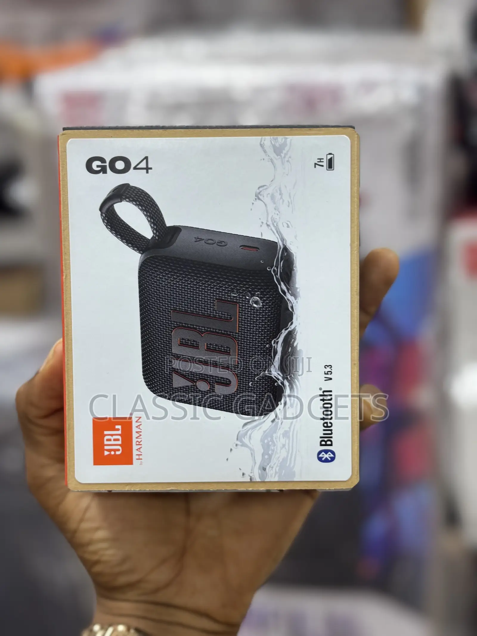 JBL Go 4 Portable Bluetooth Speaker