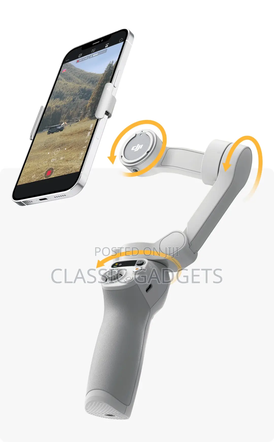 Dji Osmo Mobile Se 3-Axis Gimbal With Tracking 6.0