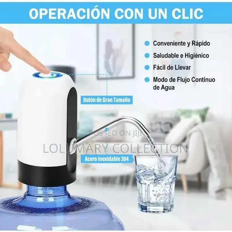 Usb Rechargeable Automatic Water Dispenser Pump Gallon Water Bottle