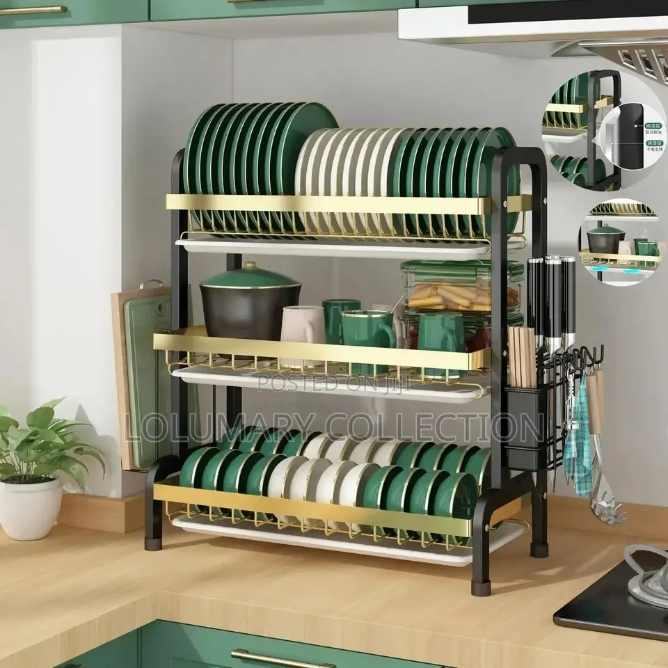 3 Layer Dish Rack