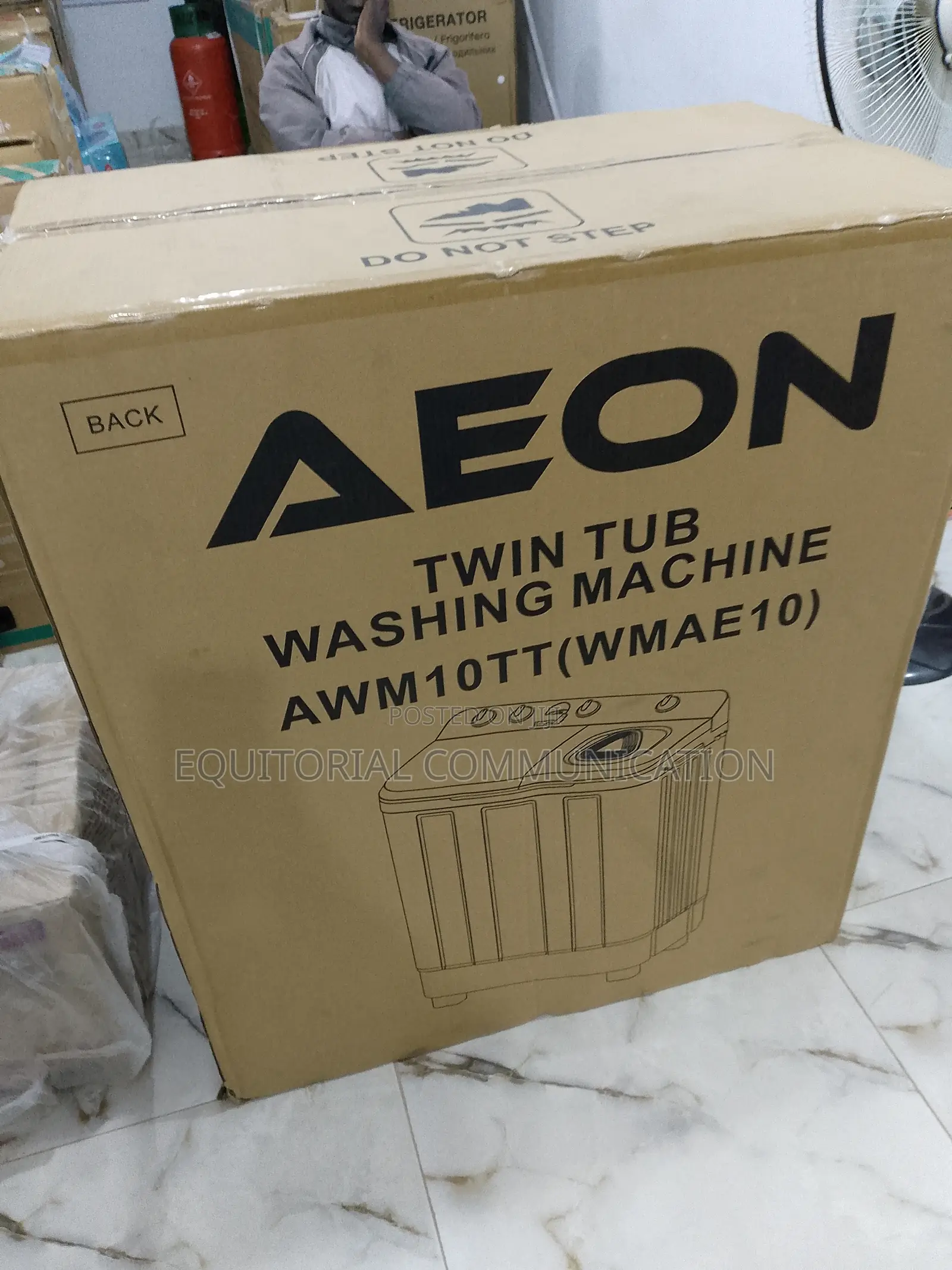 Newly Produced 10kg Aeon Twin Tub Washing Machine 