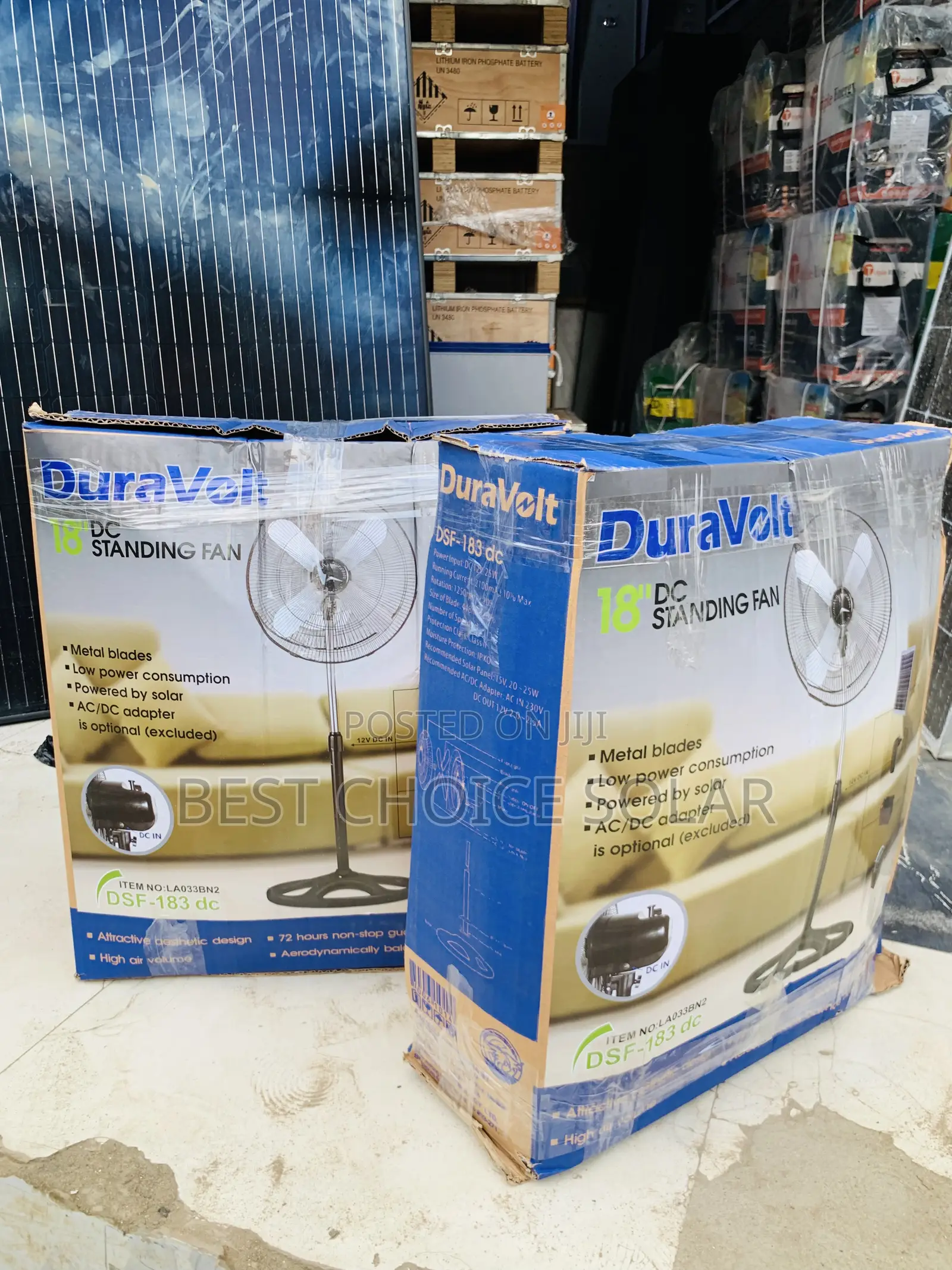 25watt Dura Volt Solar Fan
