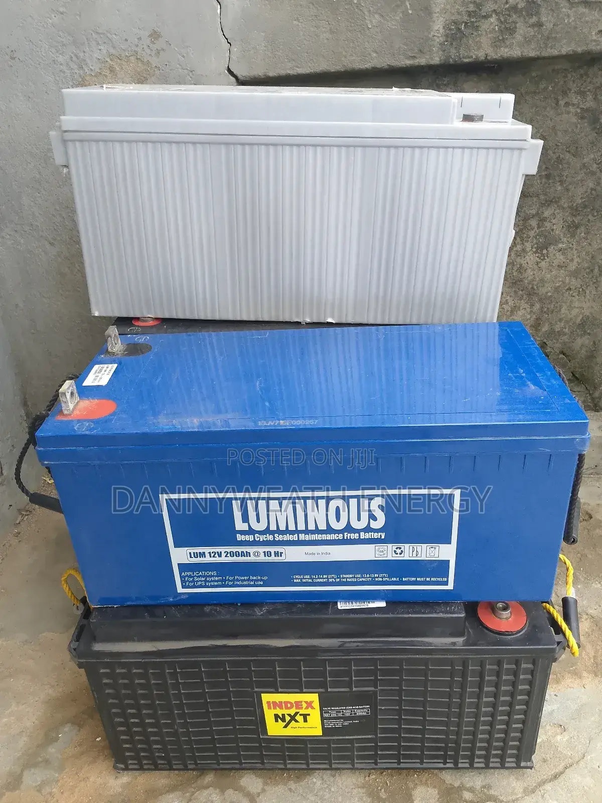 Buyer of Condemned Inverter Battery.