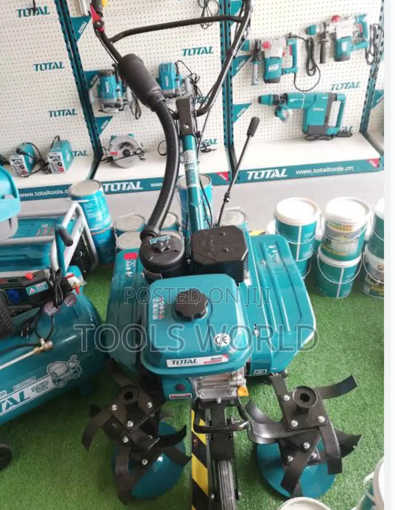 Total 6.5HP Engine Powered Gasoline Cultivator Power Tiller