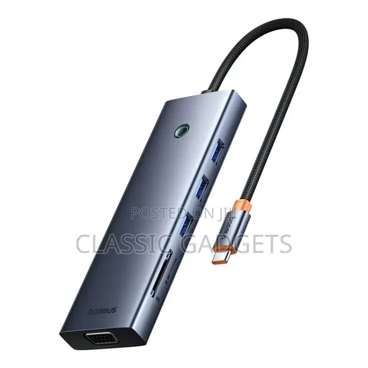 Baseus at 60hz 10-Port Type-C HUB Docking Station
