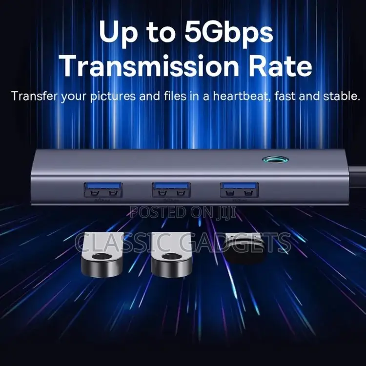 Baseus at 60hz 10-Port Type-C HUB Docking Station