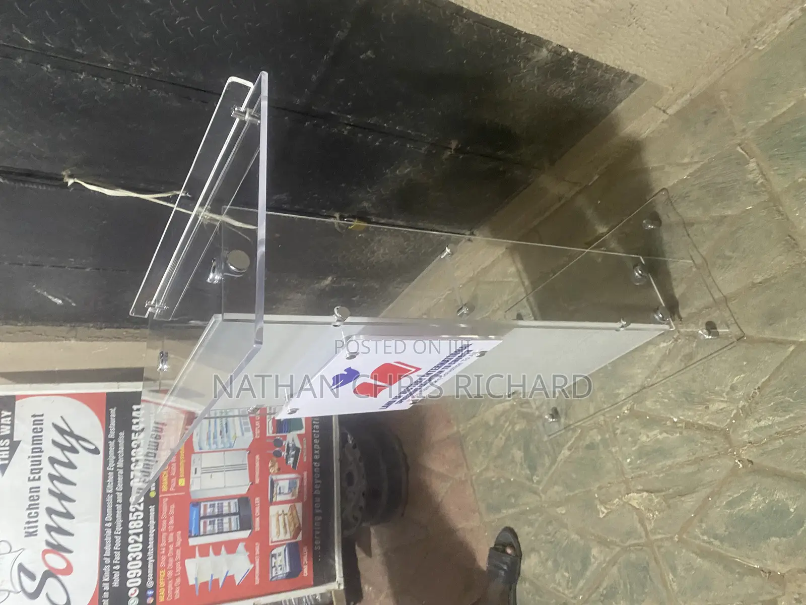 Unbreakable High Quality Acrylic Pulpit