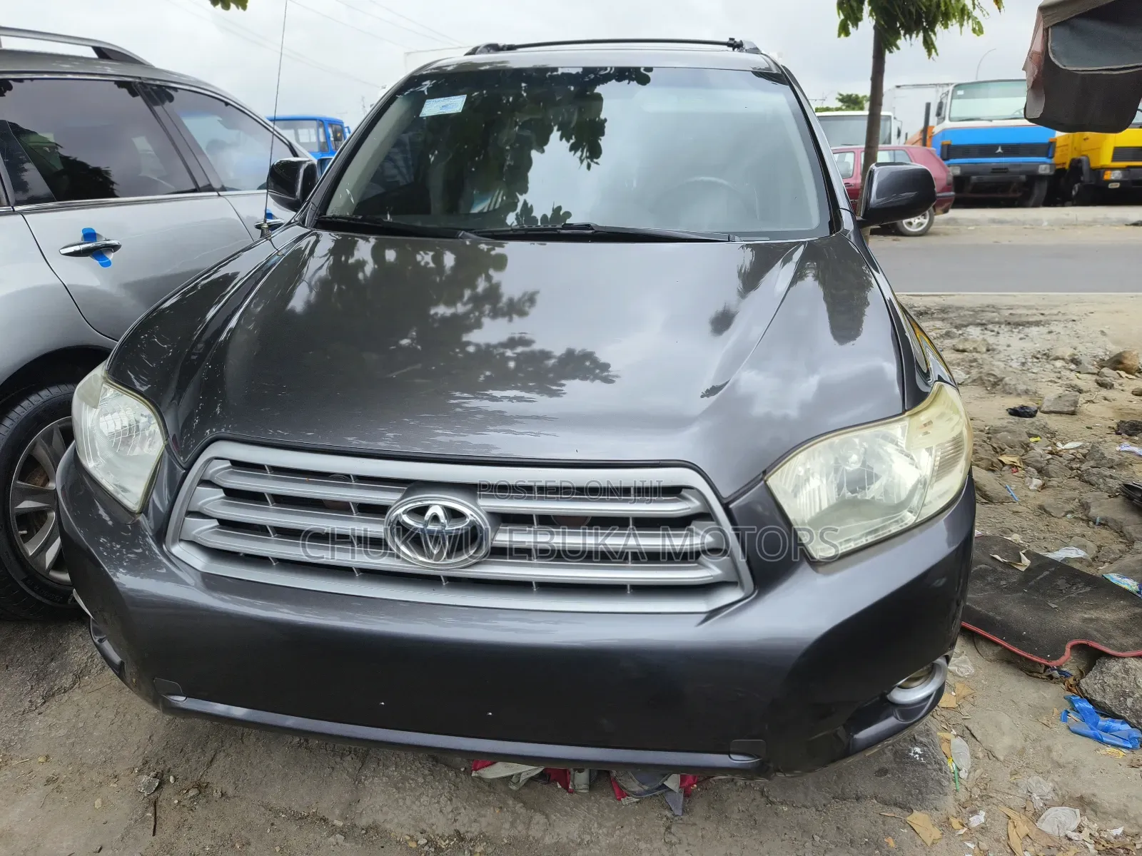 Toyota Highlander Limited 2008 Gray
