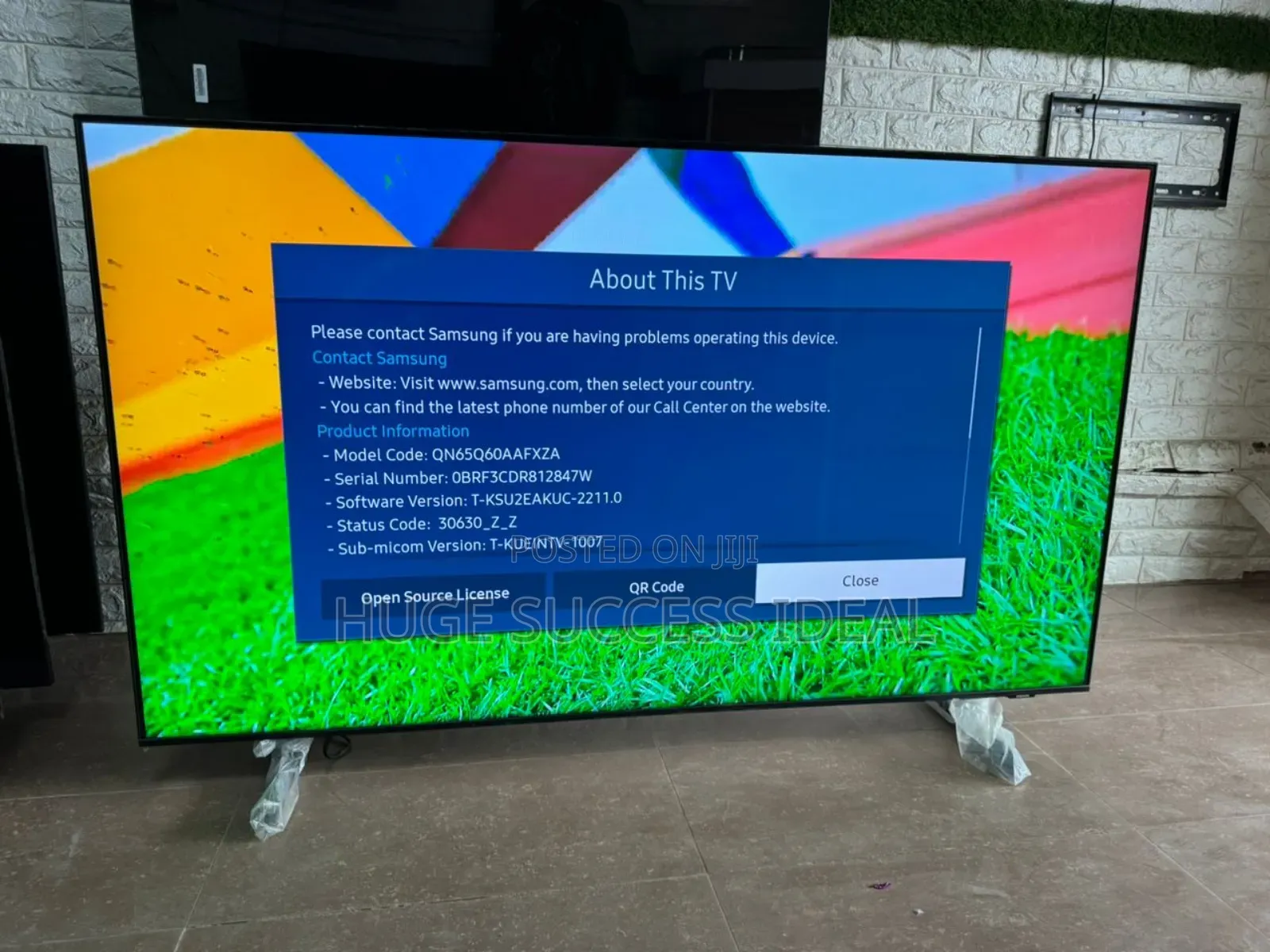 Samsung 65-Inch Class Qled Q60A Series - Uhd Smart TV