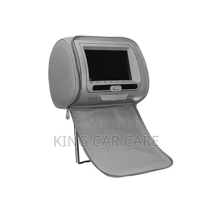 Digital Universal Car Headrest Monitor Unit + Game Pad-Grey