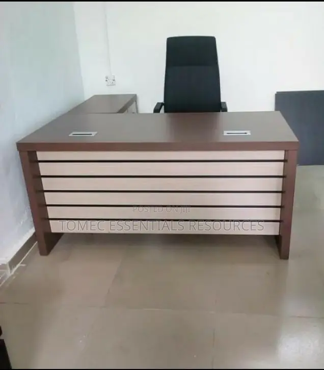 Imported Quality L-Shape Executive Office Table