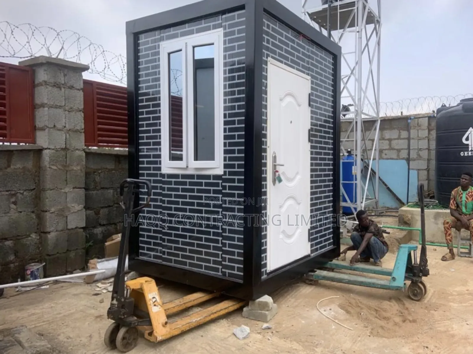 Portacabin for Security House /From Concept to New Creation