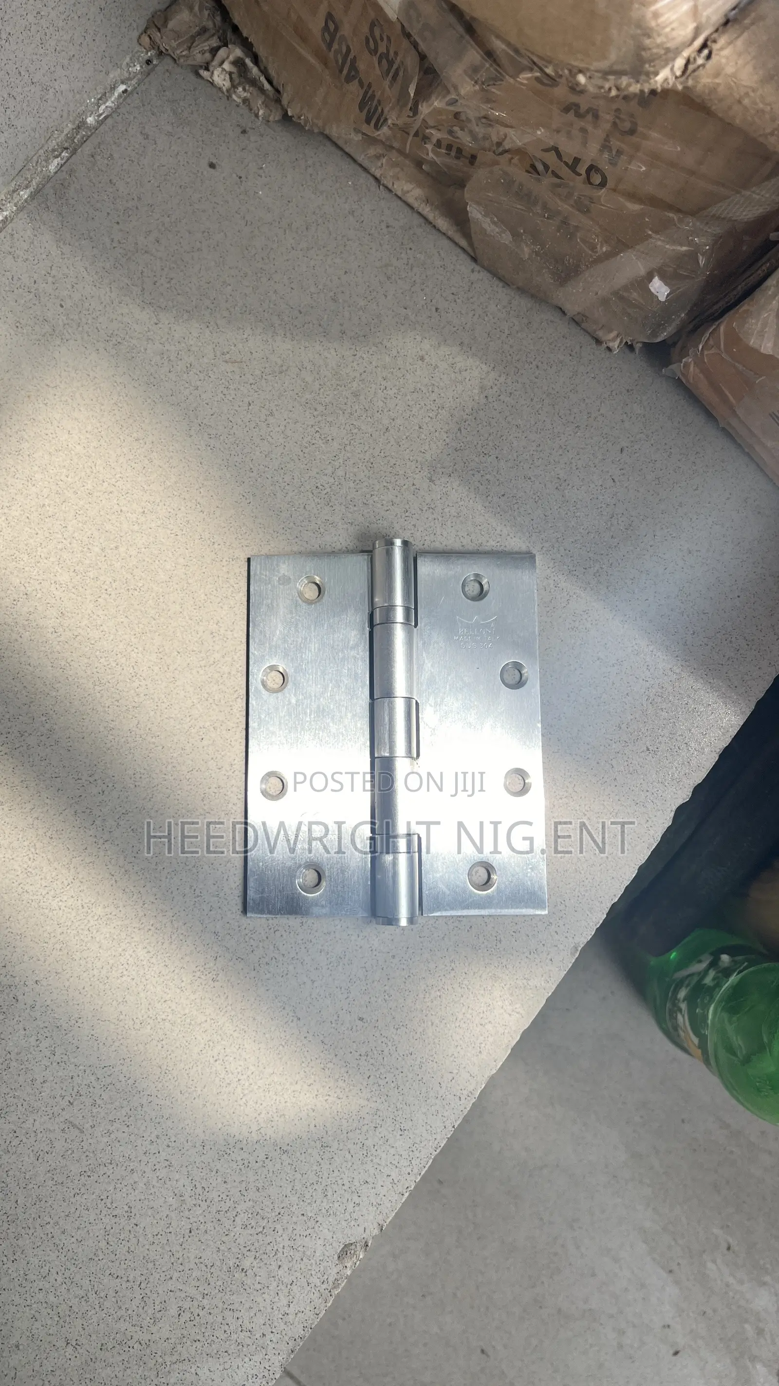 “5x5x4” S-Steel Security Door Hinges