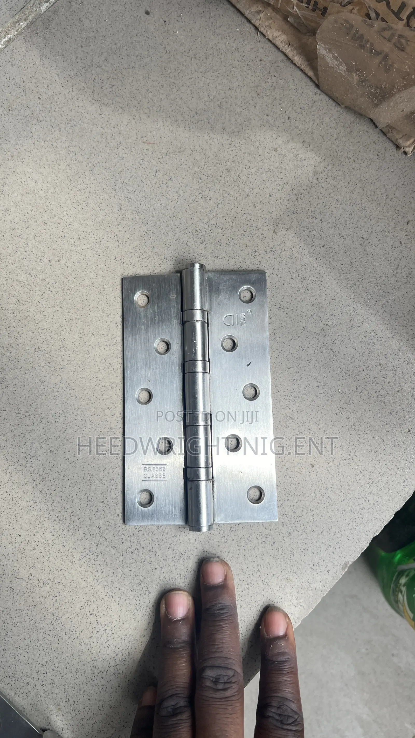 “5x5x4” S-Steel Security Door Hinges
