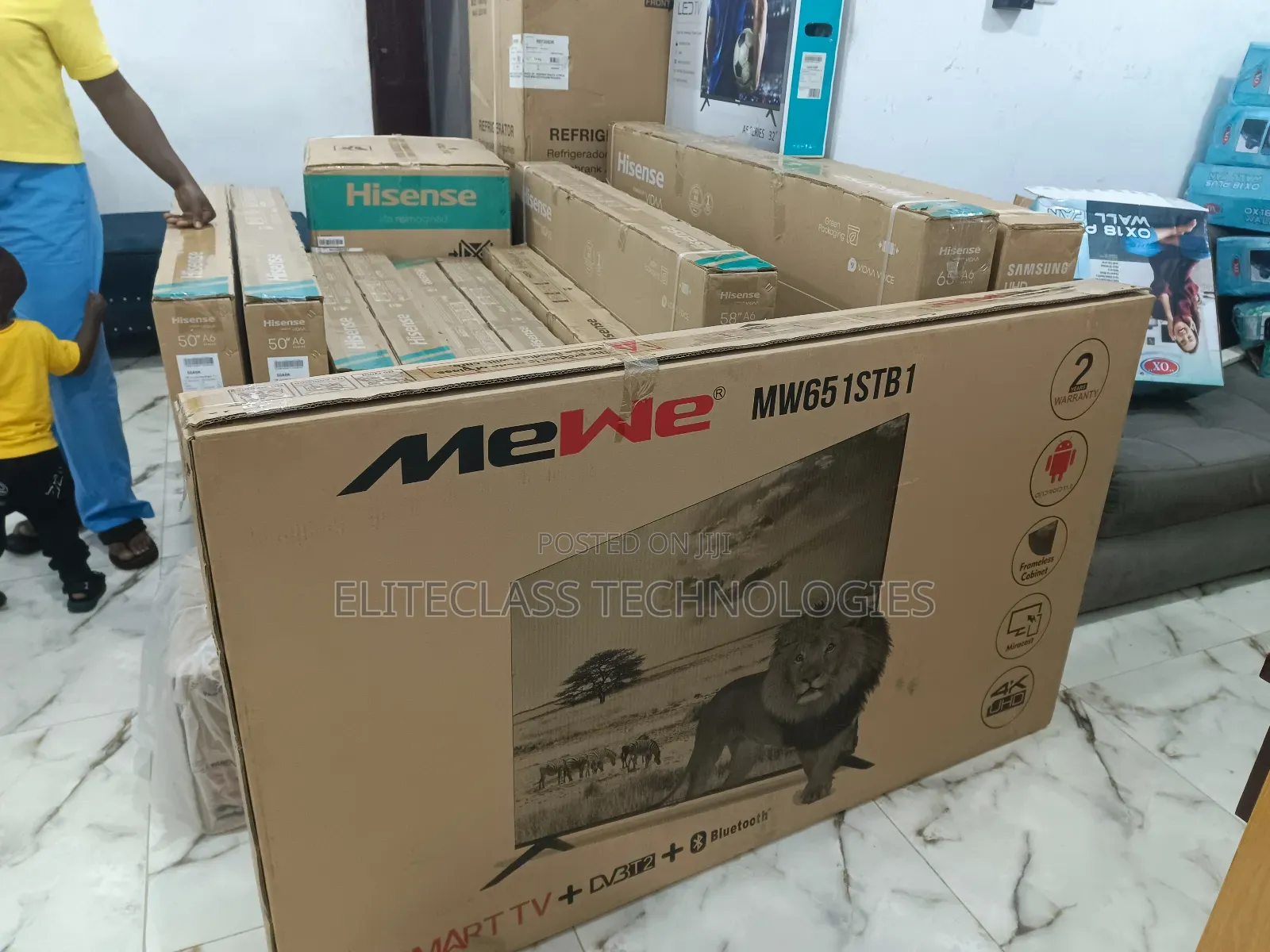 First Choice MEWE 65" Smart TV - MW651STB1