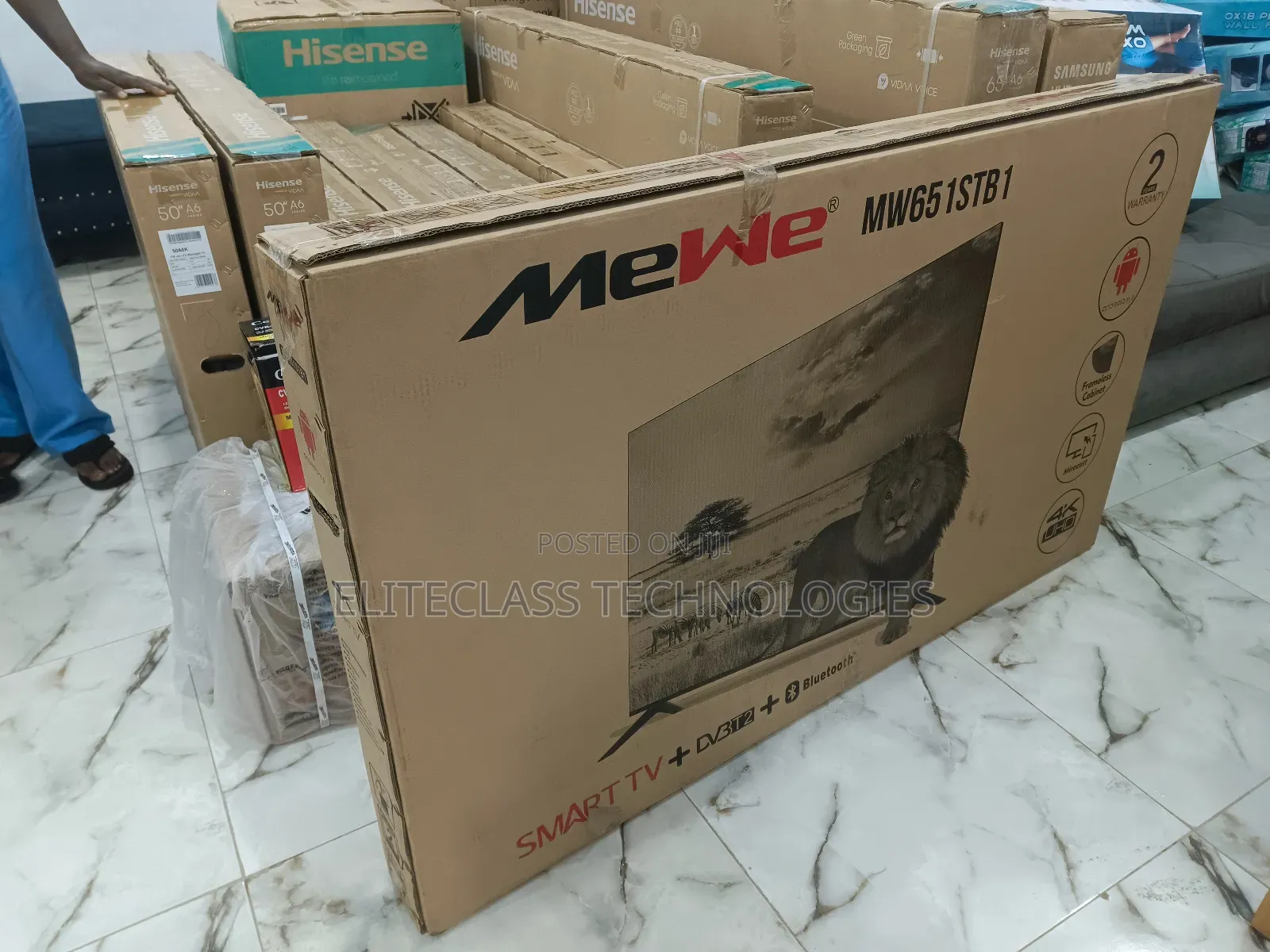 First Choice MEWE 65" Smart TV - MW651STB1