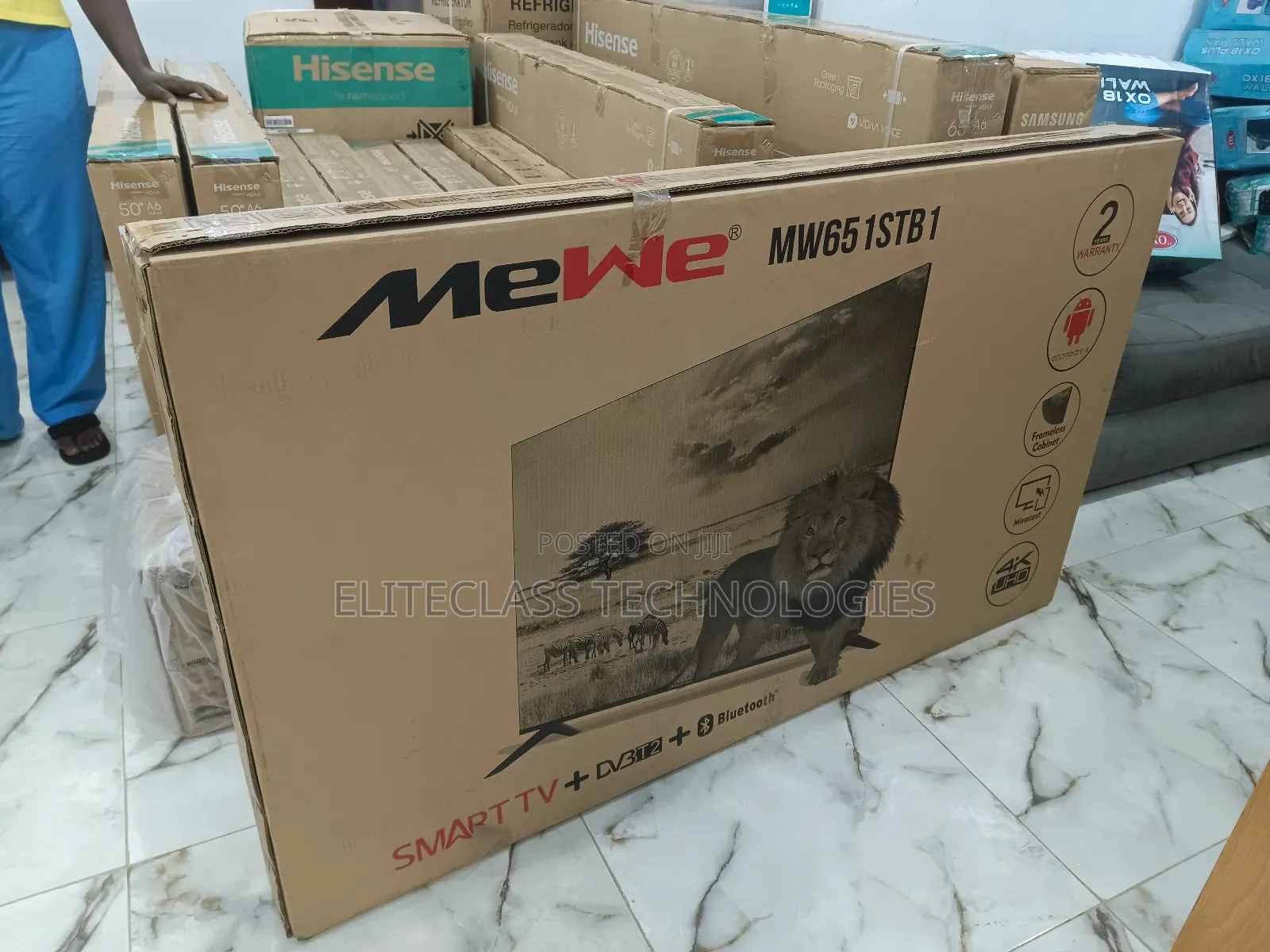 Brand New MEWE 65" Smart TV
