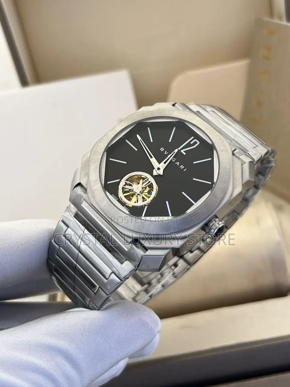 Bvlgari Quality Luxury Men Wristwatch