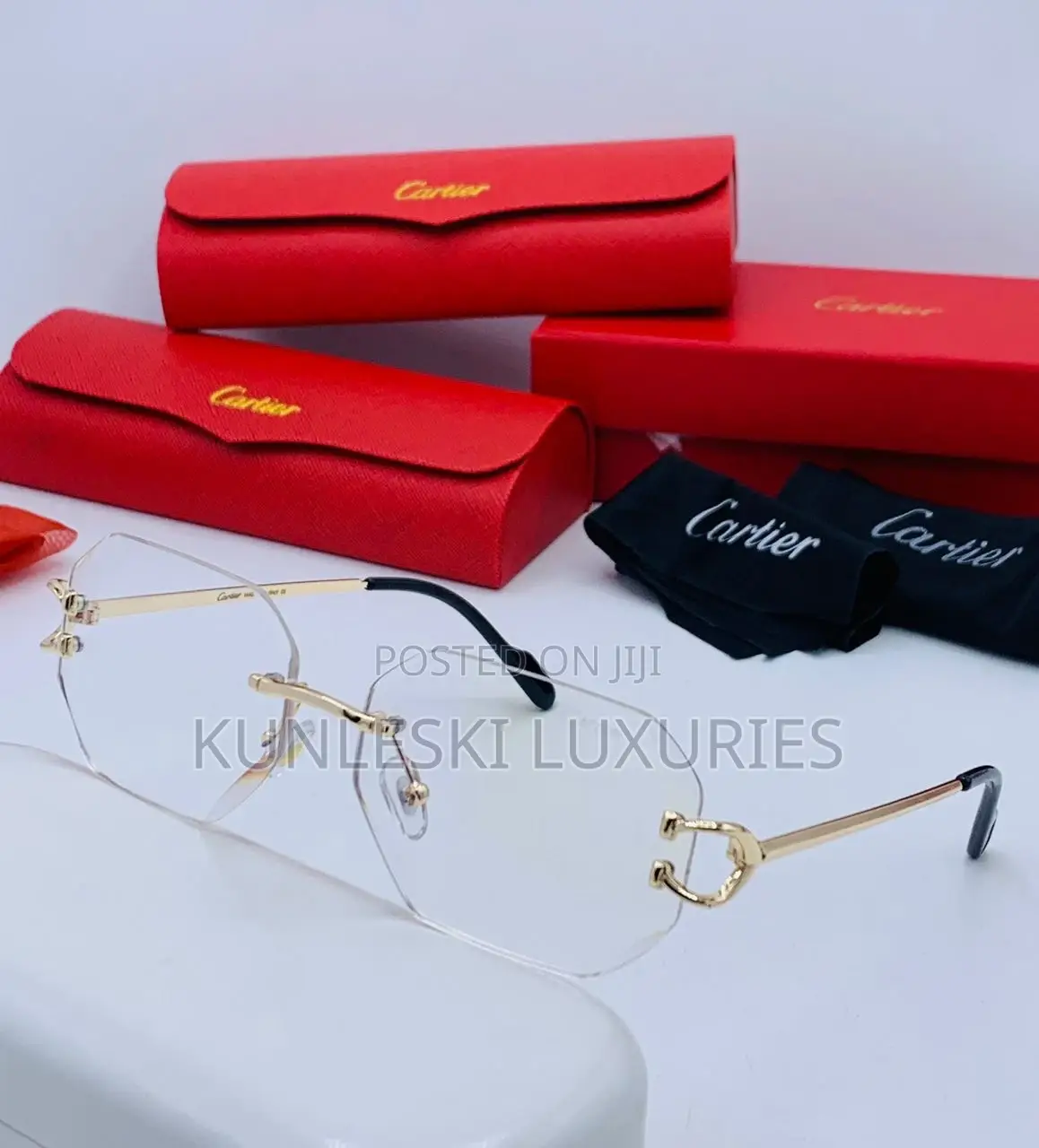 Original Cartier Eyewear Glasses Collections