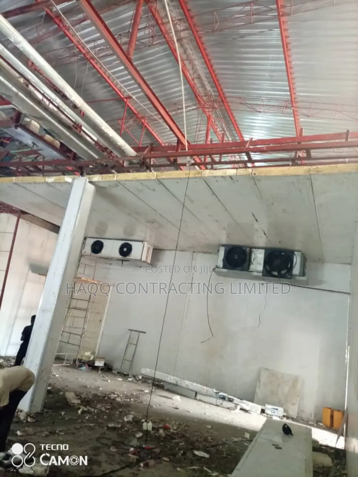 10 Tons Foreign Standard Cold Room Construction