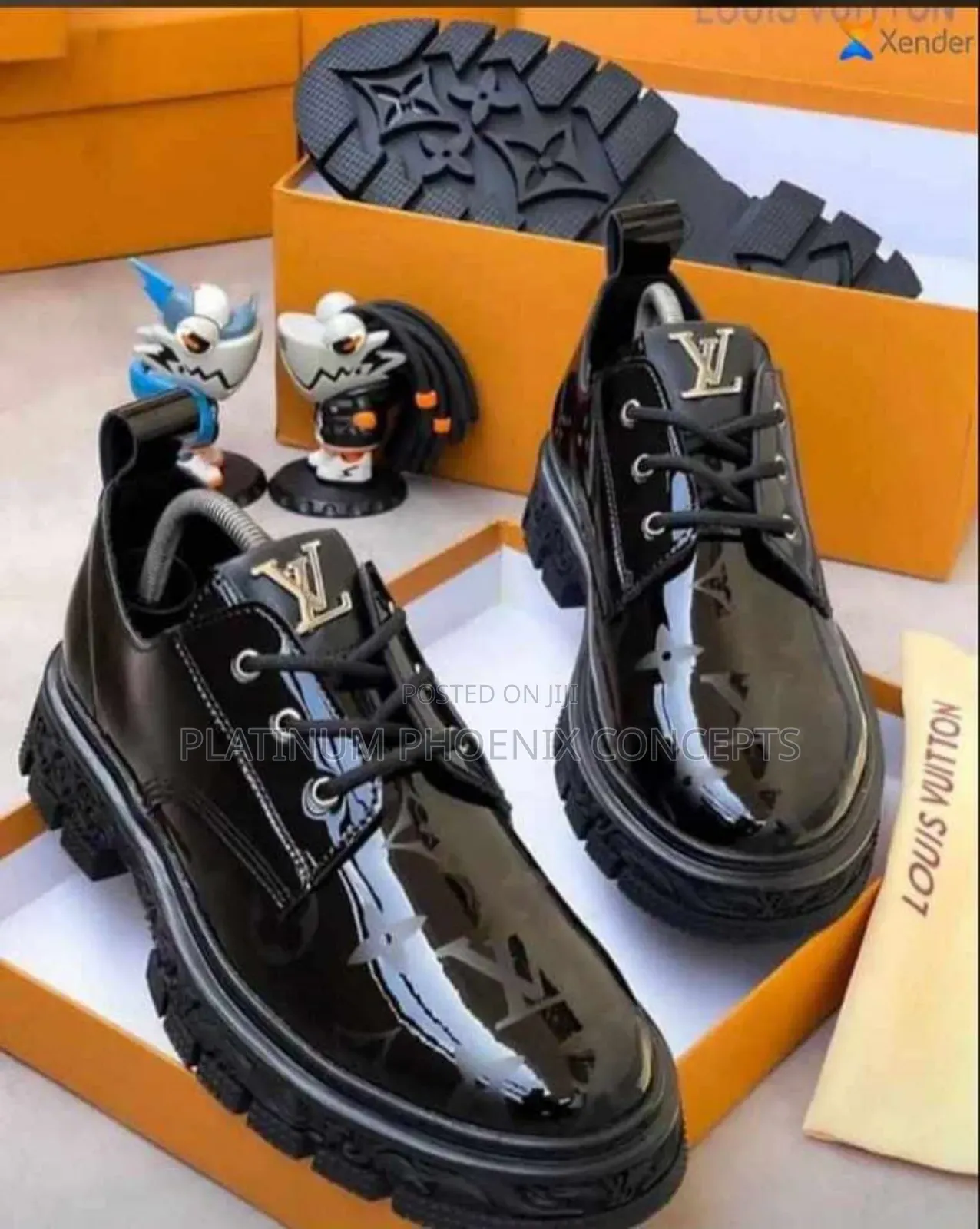 Luxury Louis Vuitton Original Classic Double Sole Shoe