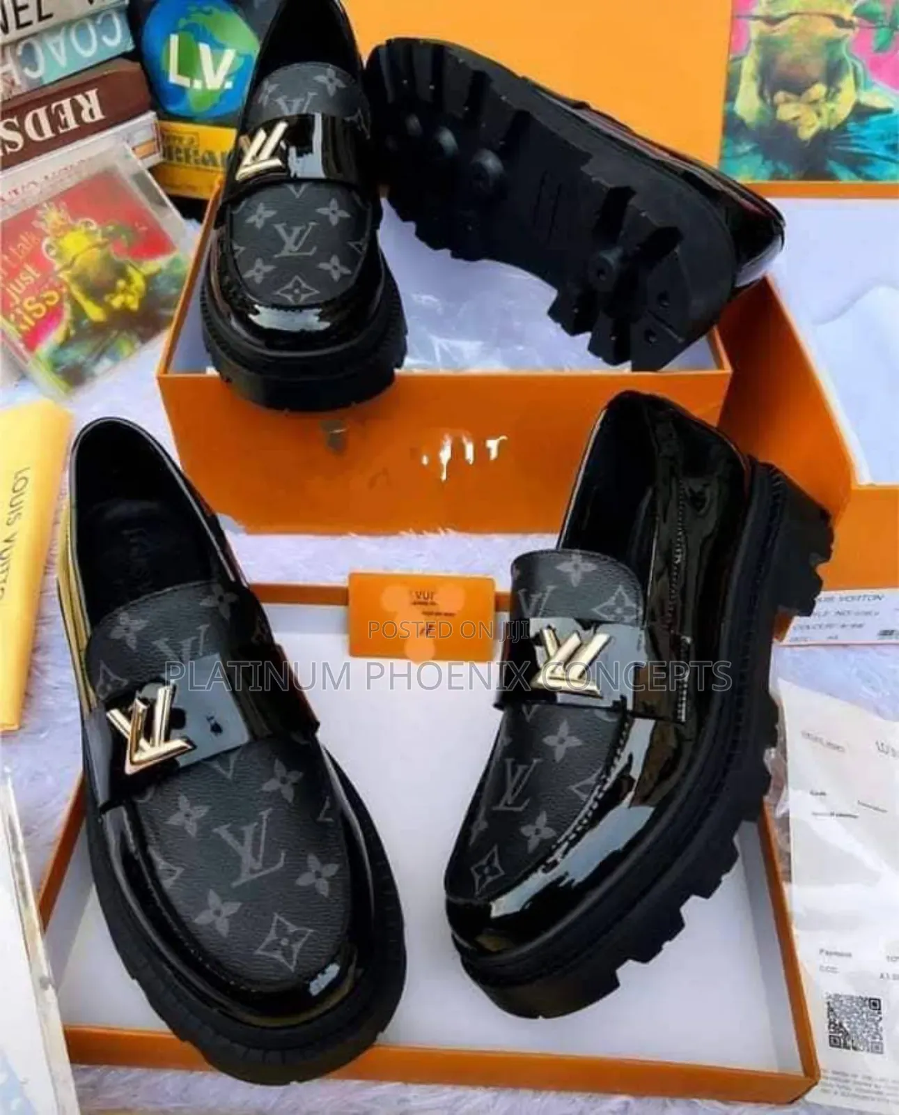 Luxury Louis Vuitton Original Classic Double Sole Shoe
