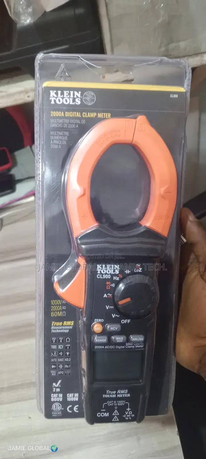 Klein AC/DC Clamp Meter CL900