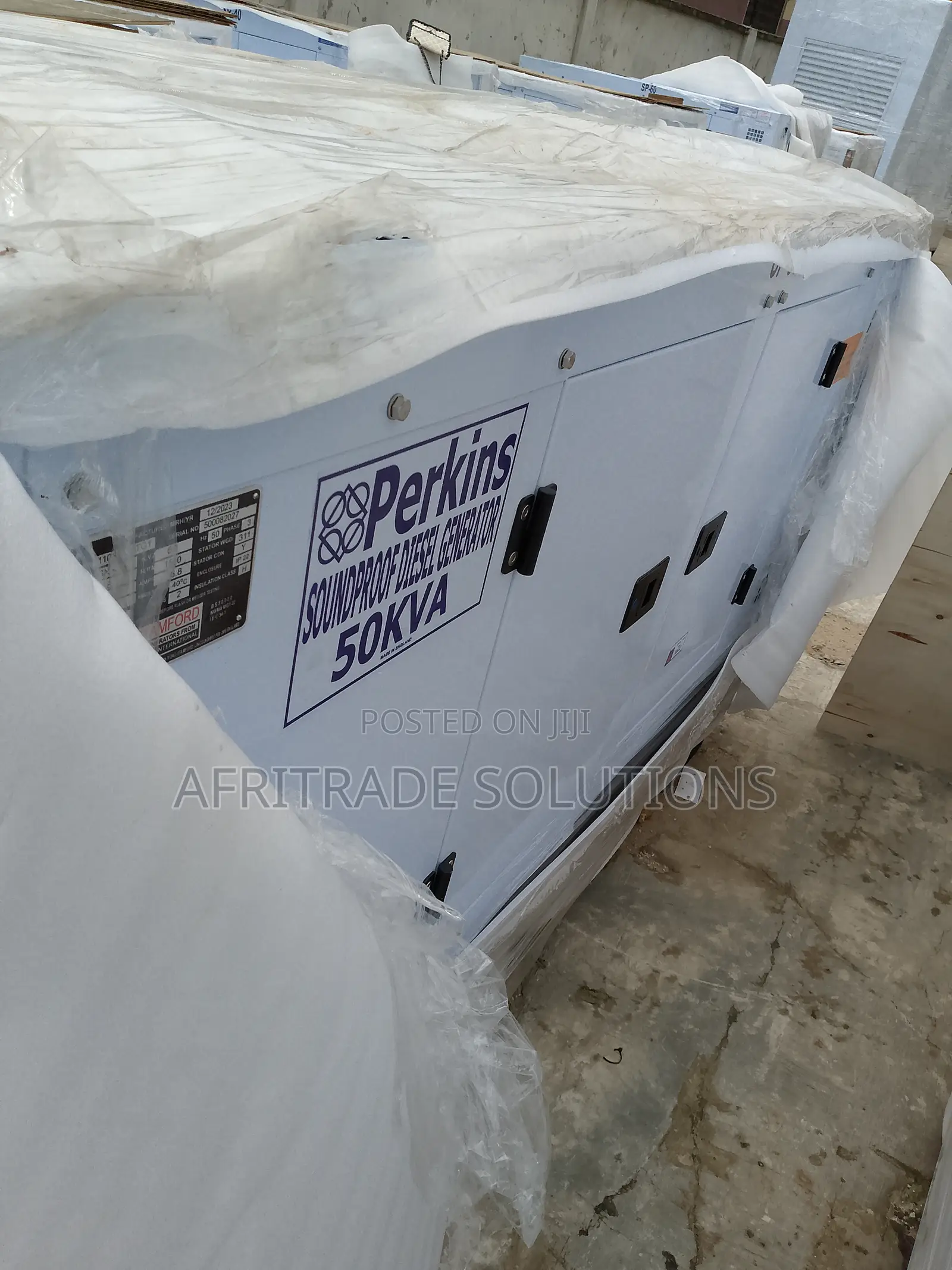 Strong Perkins 50kva Soundproof Diesel Generator Set