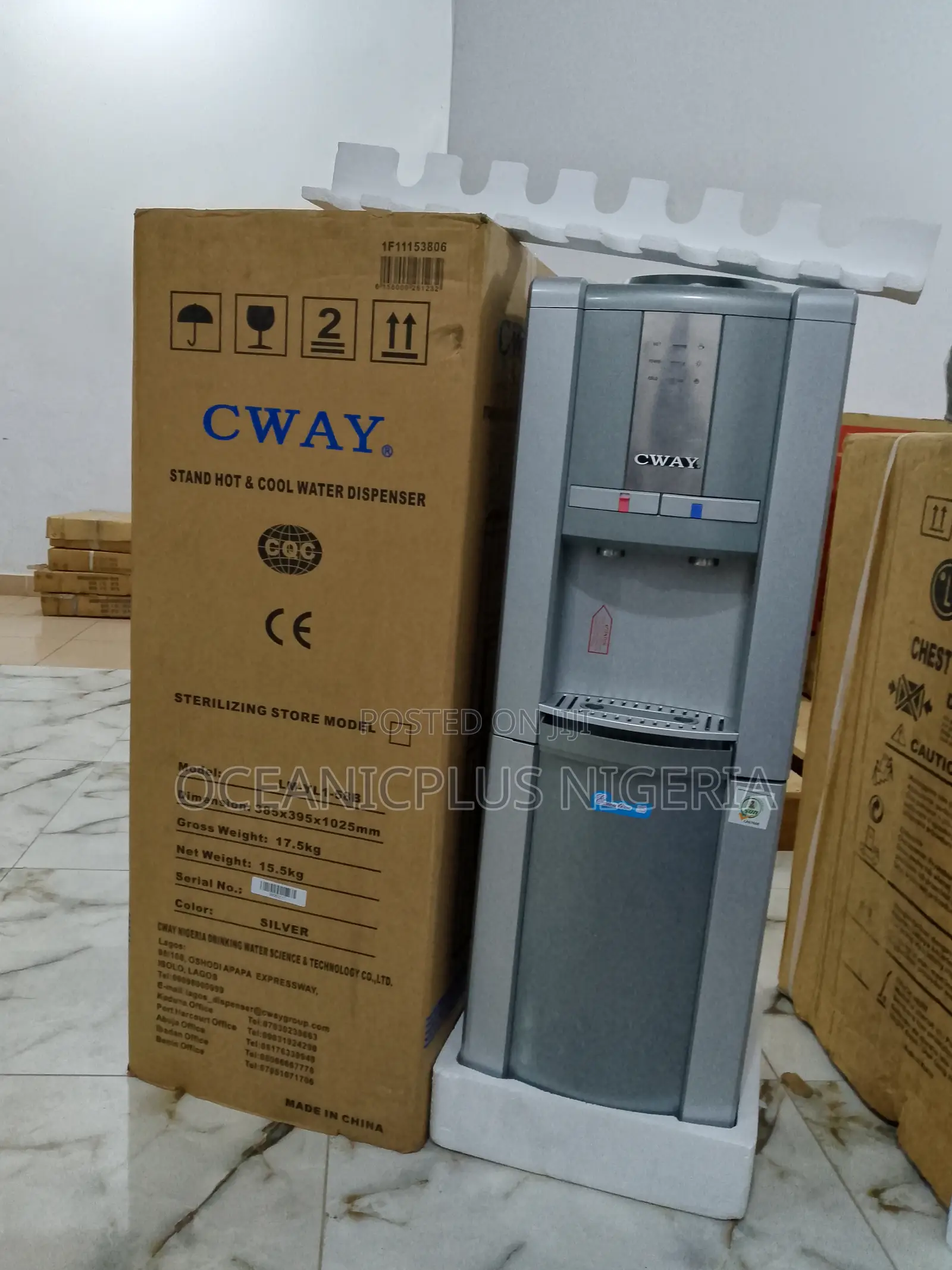 Moderate Quality Hot and Cool Cway Water Dispenser