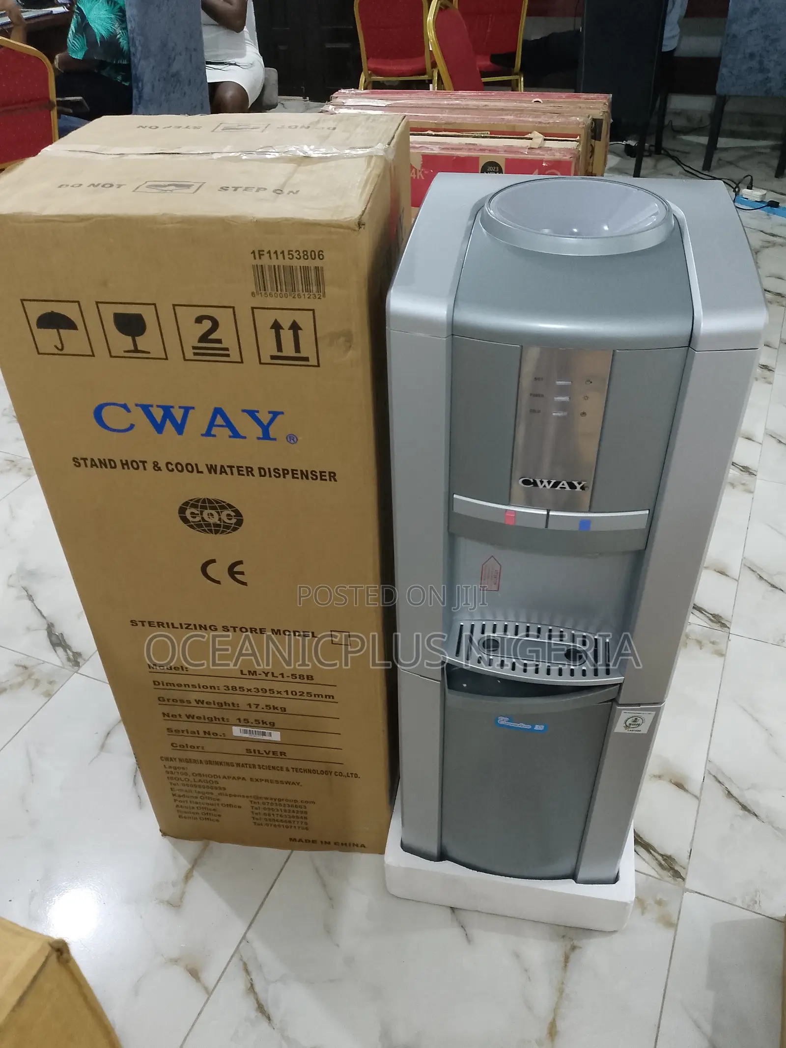 Classic-Hot and Cool Cway Water Dispenser