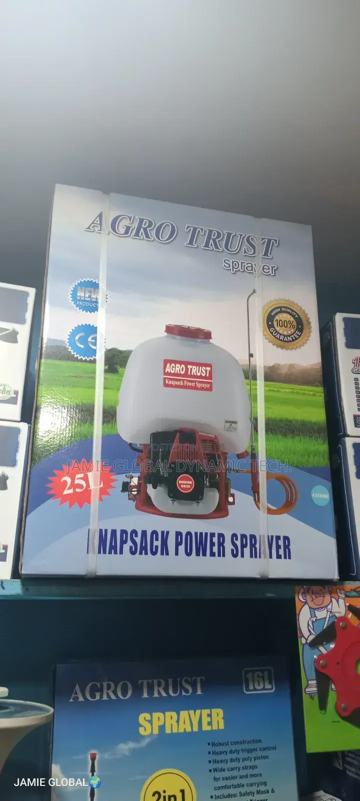 Motorized 25L Knapsack Power Sprayer 4 Stroke