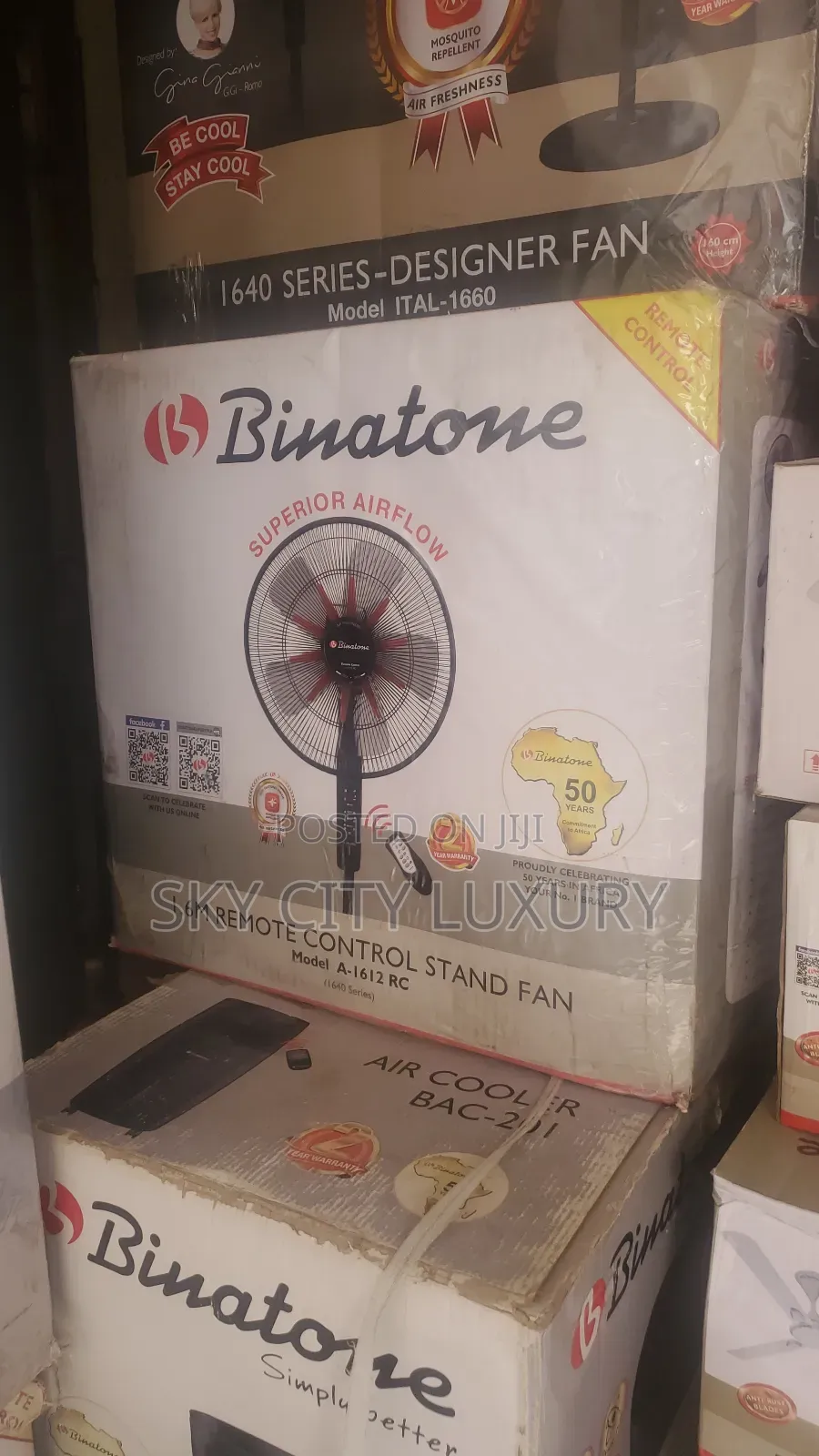 Binatone Electrical Fan With Remote Control