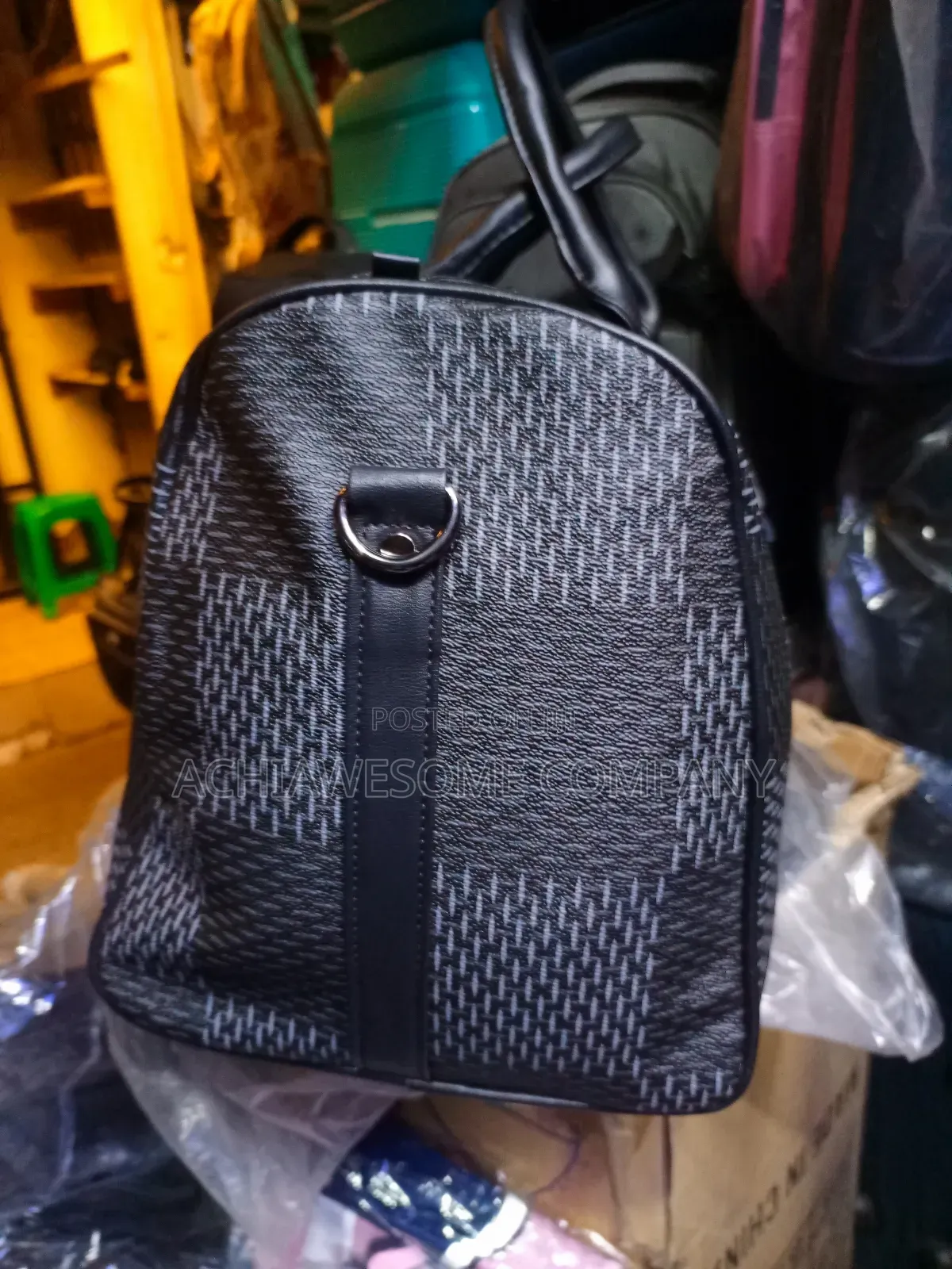 Genuine Leather Duffle Bag