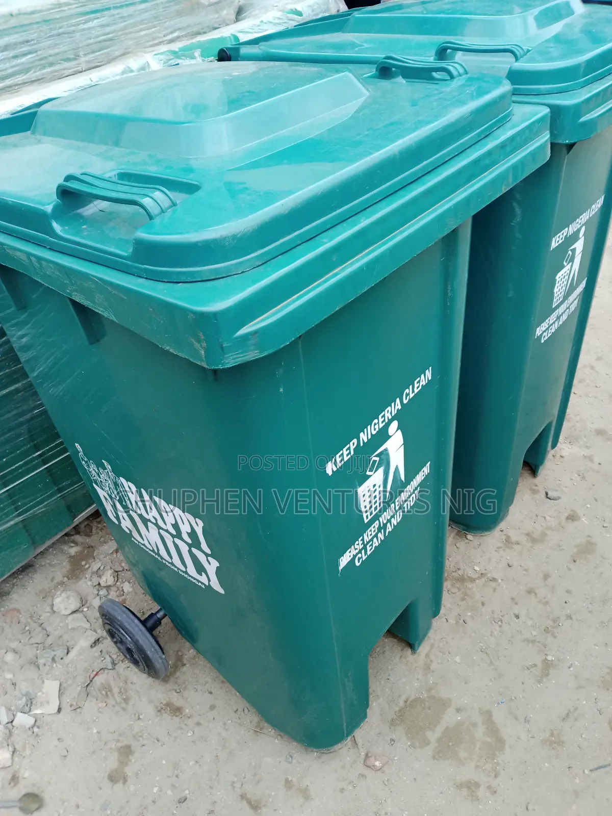 240litres Agiville Waste Bin Container