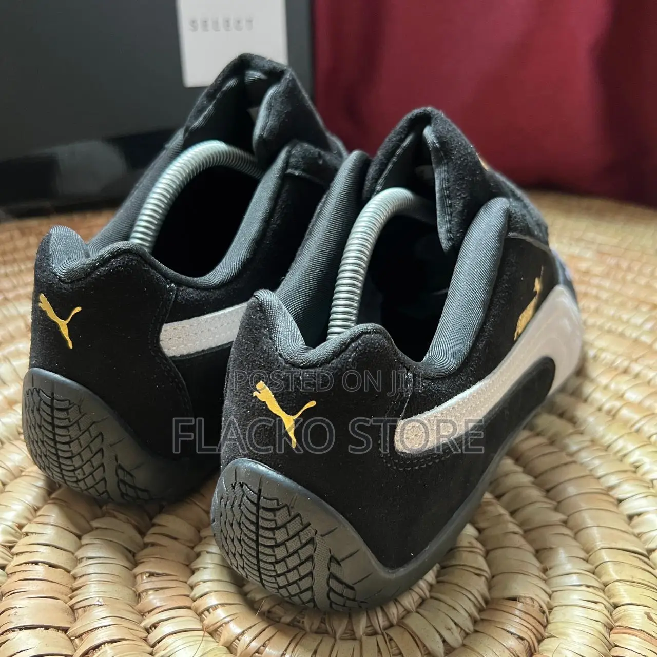 Original Puma Speedcat Ls High Risk Black Sneakers