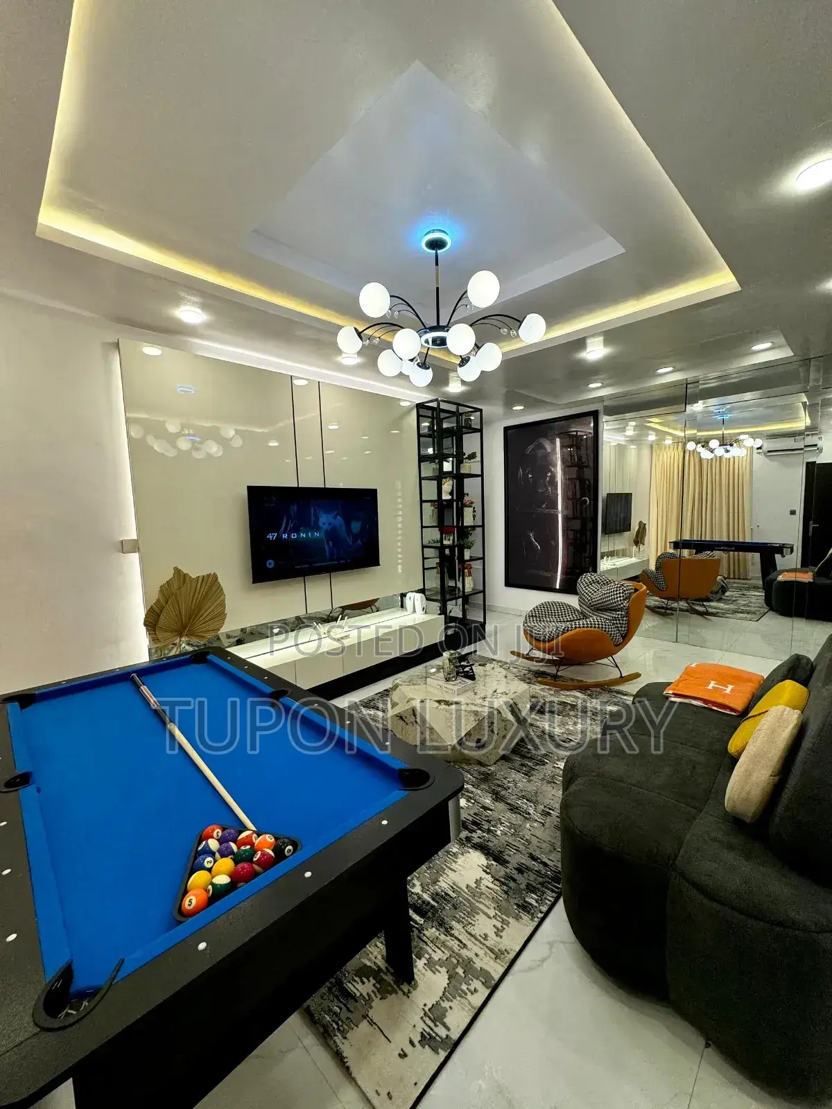 Luxury 2bedroom Apartment With Pool, Gym and Snooker