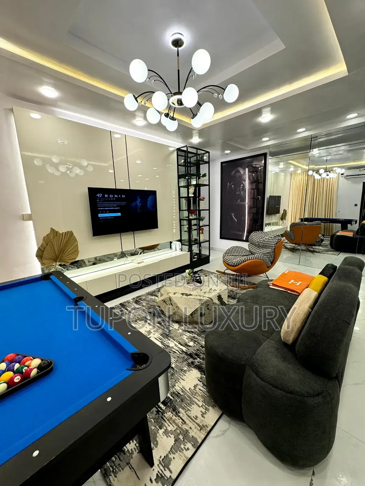 Luxury 2bedroom Apartment With Pool, Gym and Snooker