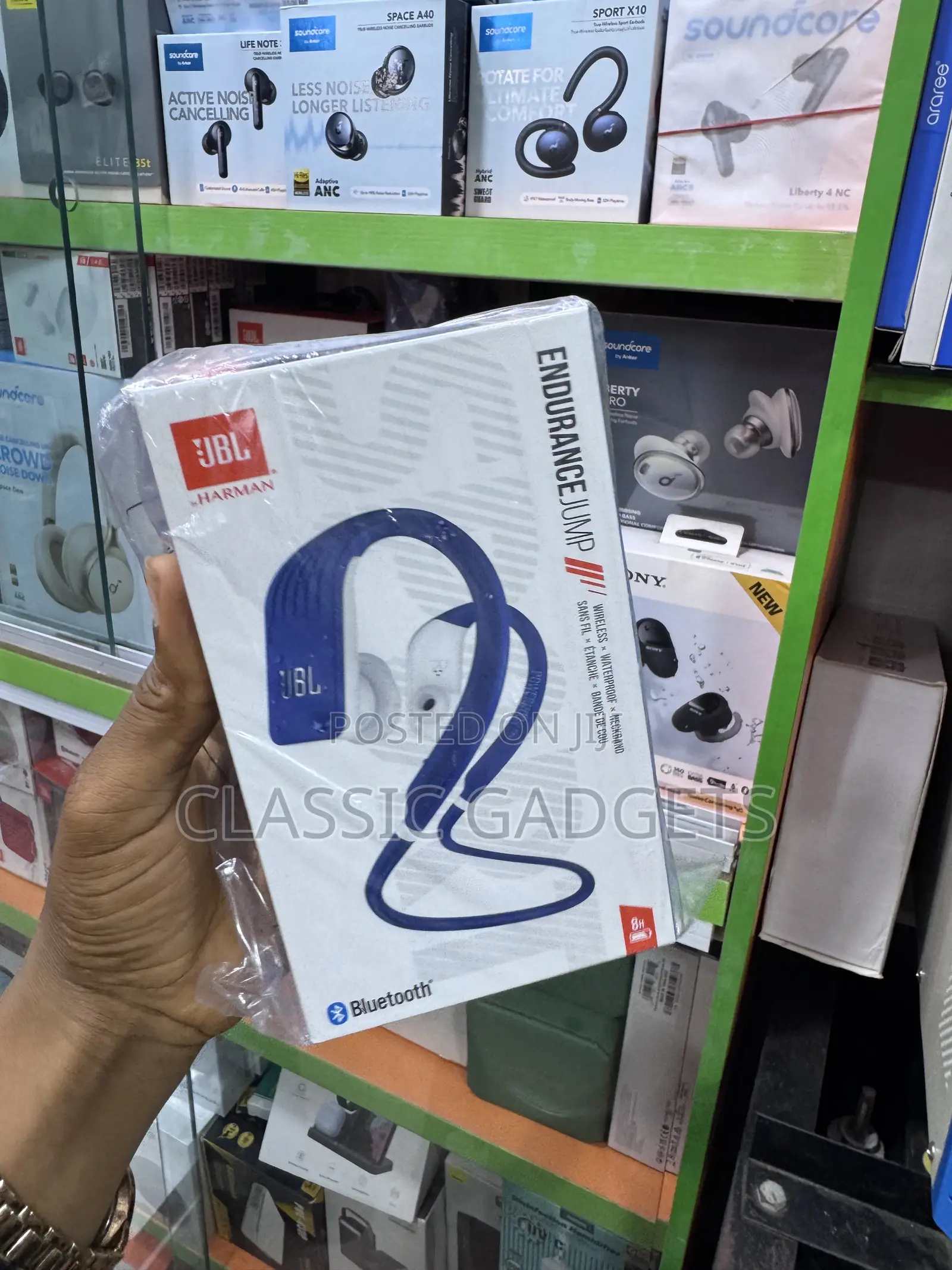 JBL Endurance Jump- Wireless Heaphones