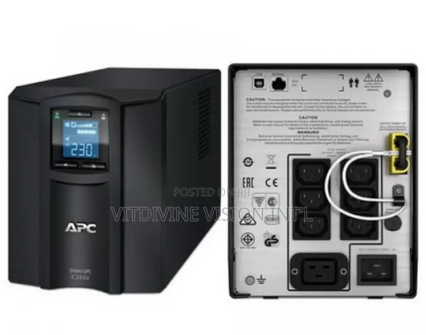 Apc Smart-Ups C, 2000va, LCD 2kva ,2.0kva , 230v - Smc2000i