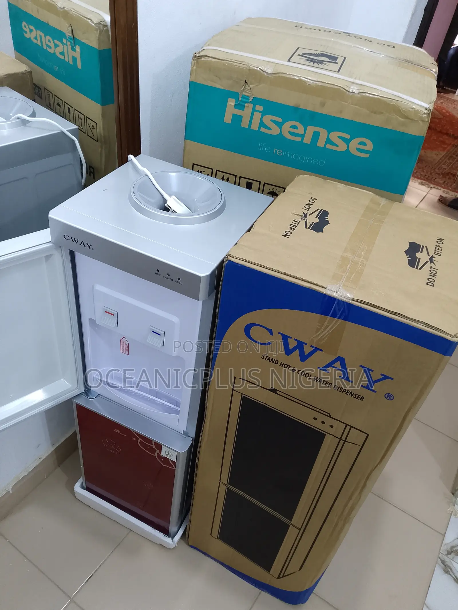 Fast Selling Hot and Cold Cway Dispenser With Fridge