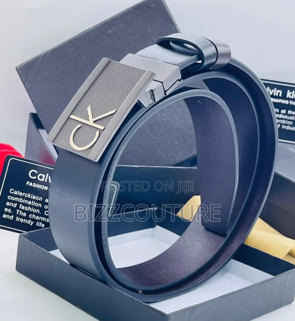 Original CALVIN Klein Black Leather Watch Is Available Now