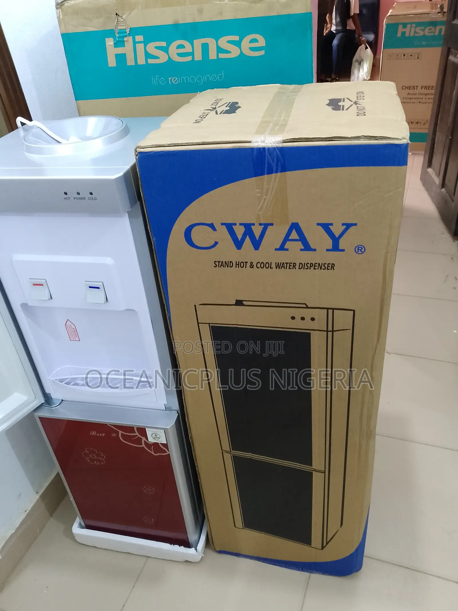 Hot and Cold Best Pick Cway Water Dispenser With Fridge