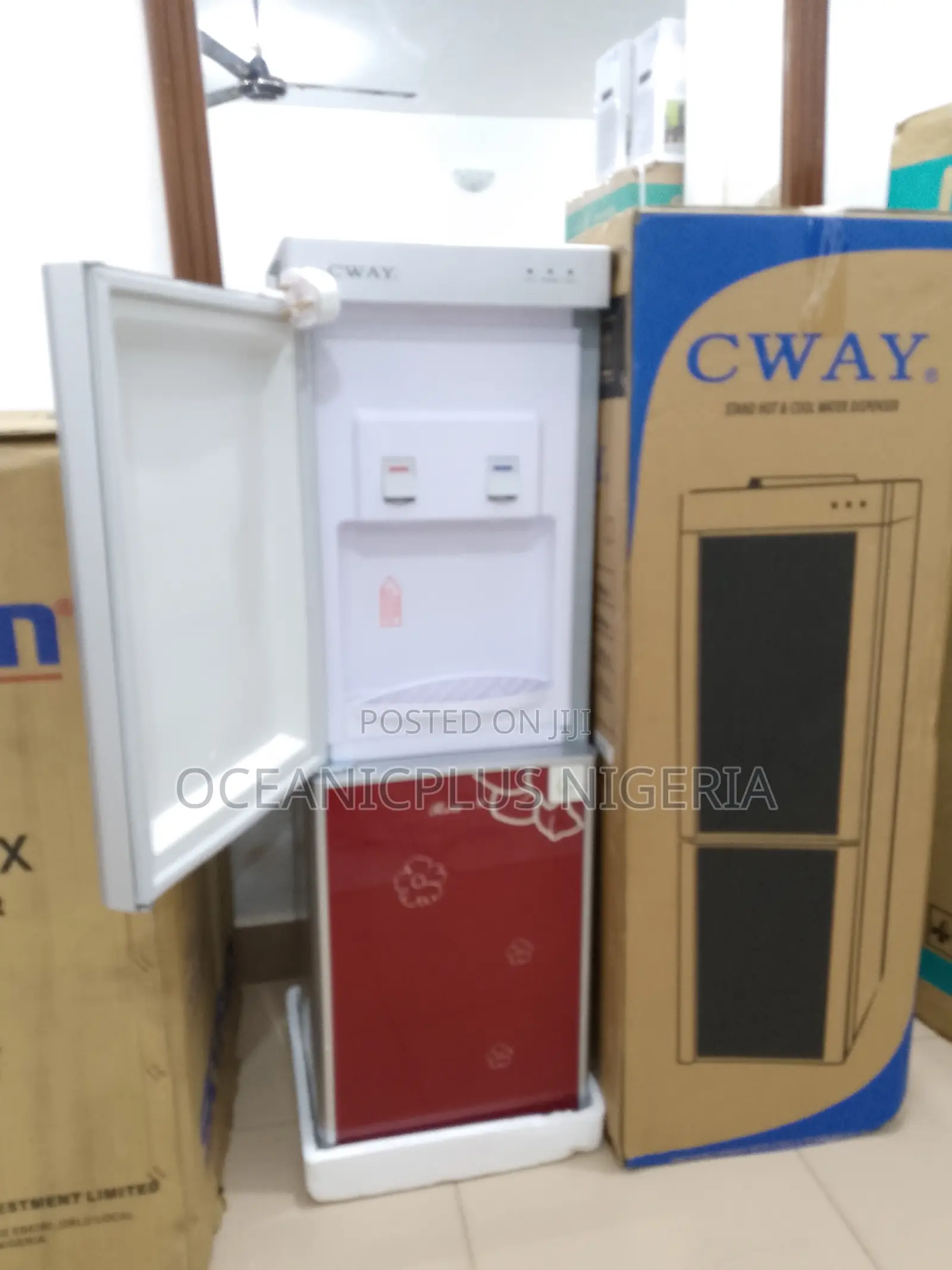 Current Best Cway Hot and Cold Water Dispenser With Fridge