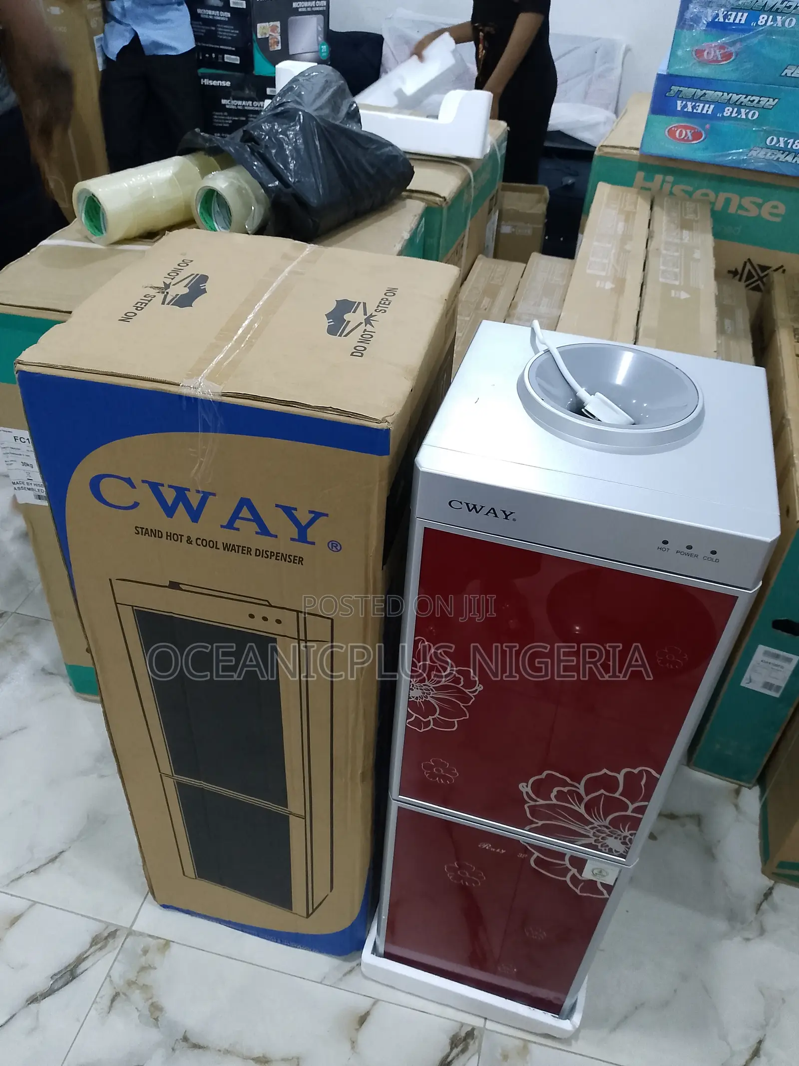 Original Cway Hot and Cold Trending Dispenser With Fridge